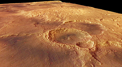 La faccia butterata di Marte