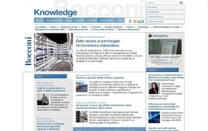 Knowledge Bocconi, una vetrina per la ricerca