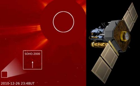 Soho: il più grande cacciatore di comete