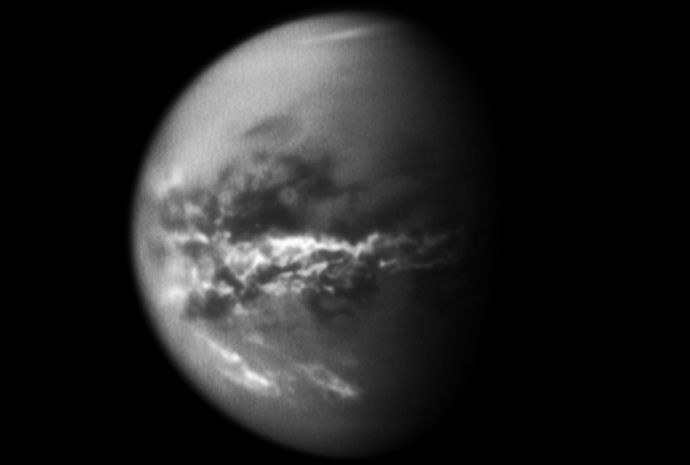 Pioggia di metano su Titano