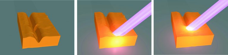 La plastica si ripara da sola. Con la luce