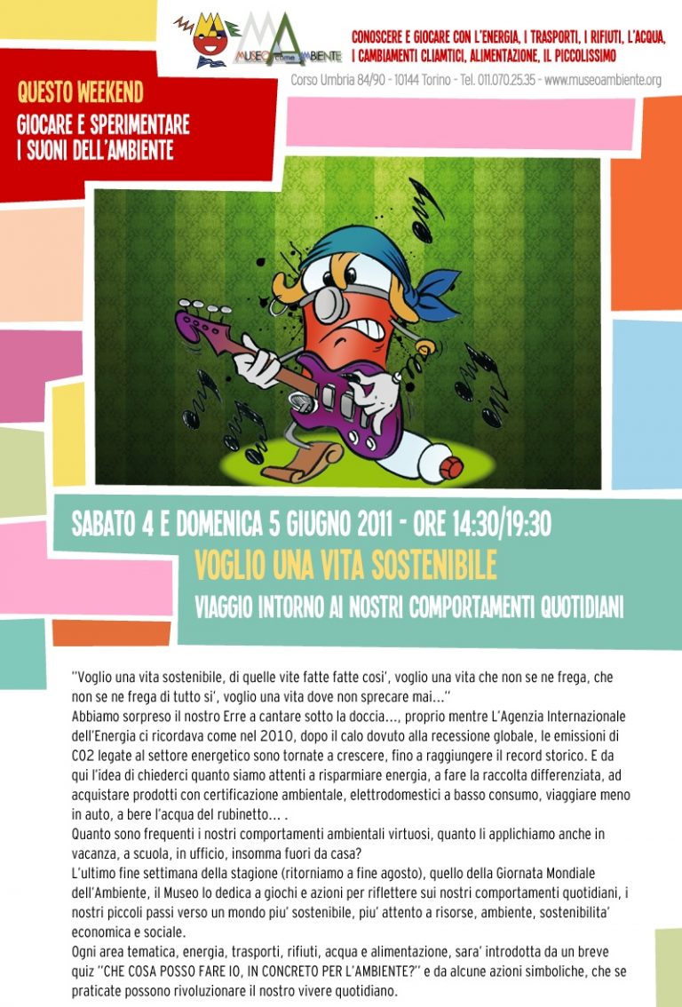 Voglio una vita sostenibile