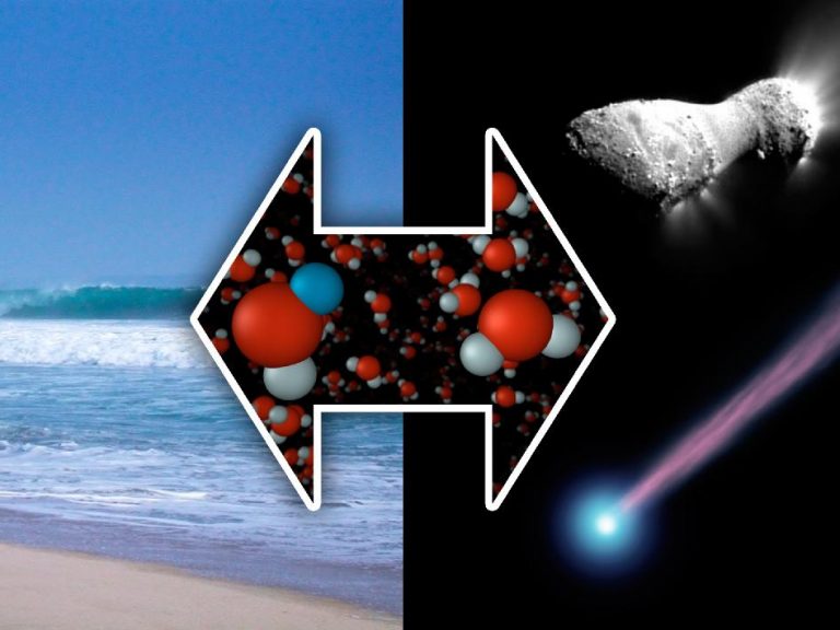 Hartley 2: la cometa fatta di acqua di mare