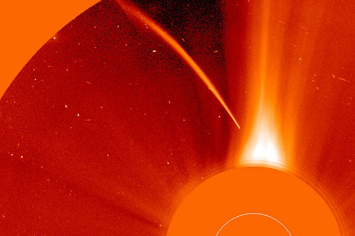 Morte di una cometa kamikaze