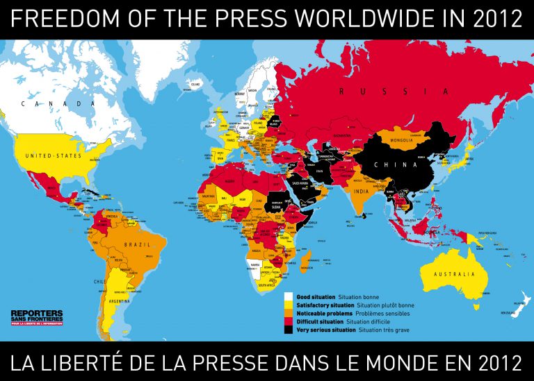 Libertà di stampa, l’effetto della Primavera Araba