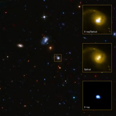 Il buco nero costretto all’esilio