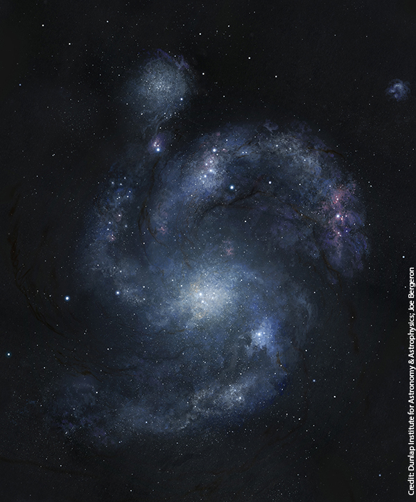 La più lontana (e antica) galassia a spirale