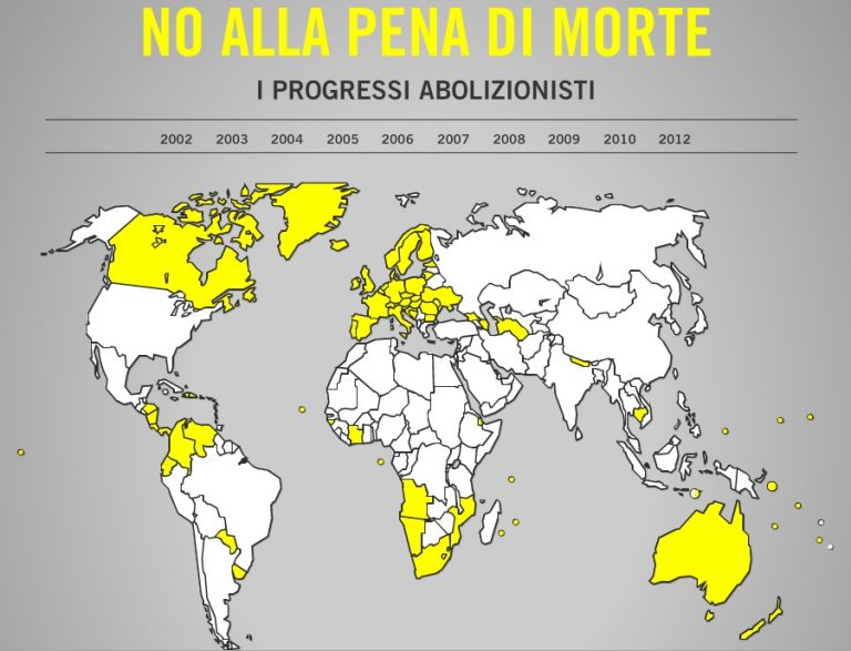 Pena di morte, chi l’ha abolita e chi no