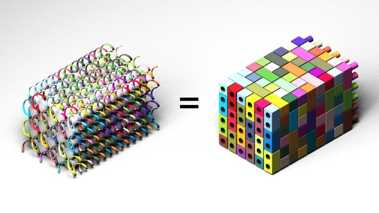 Il Lego fatto con il Dna