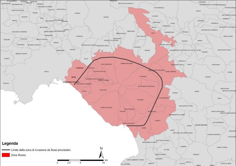 Una nuova zona rossa per il Vesuvio