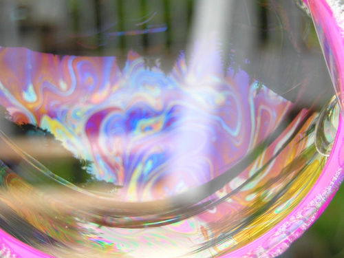 Bolle di sapone sulla Laguna