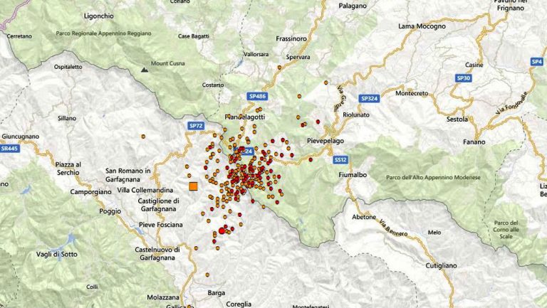 Sisma in Garfagnana, nessun allarme dall’Ingv