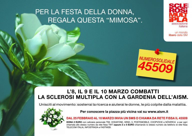 Torna la gardenia dell’Aism