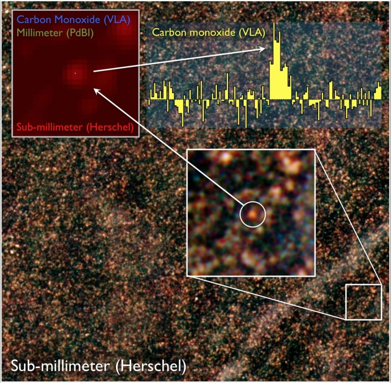 Una primitiva fabbrica di stelle