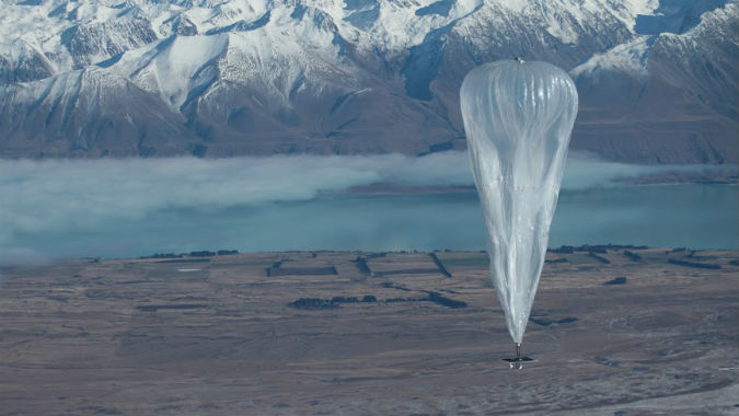 Google lancia le mongolfiere per Internet