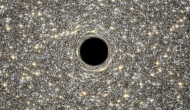 Una piccola casa per un grande buco nero