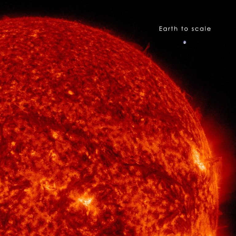 Un gigantesco filamento solare