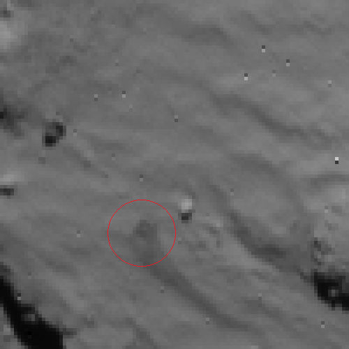 Ecco Philae sulla cometa