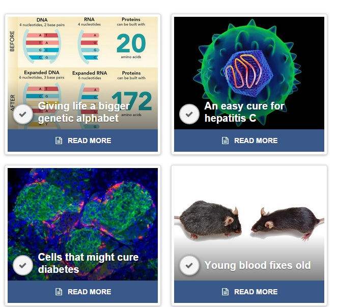 Vota la migliore scoperta del 2014