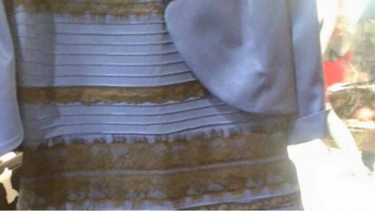 Un video spiega perché il vestito cambia colore