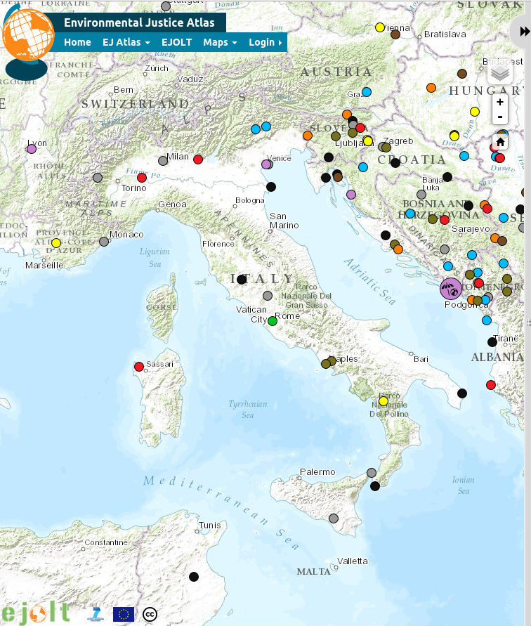 Tutti i crimini ambientali in un atlante globale