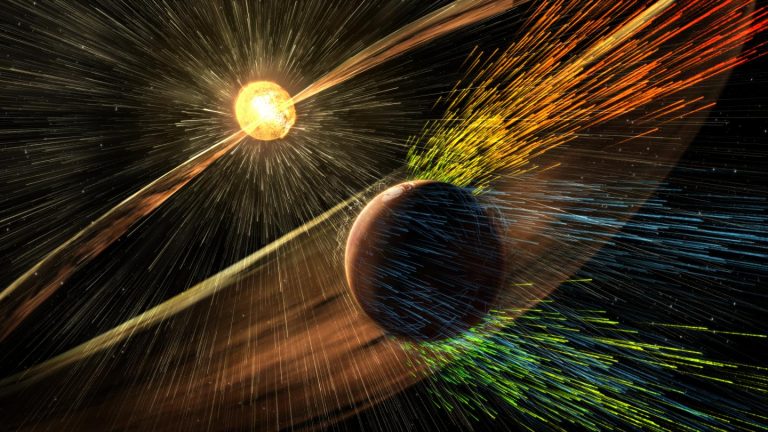 L’atmosfera di Marte? Strappata dal Sole