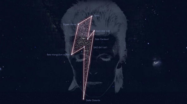 La costellazione di David Bowie