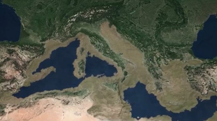 Nel Mar Mediterraneo, una mega inondazione di 6 milioni di anni fa