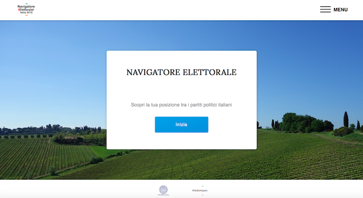Indeciso sul voto? Fatti aiutare dal Navigatore elettorale
