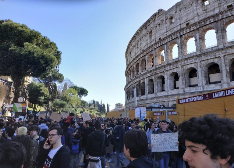 sciopero per il clima #strikeforfuture