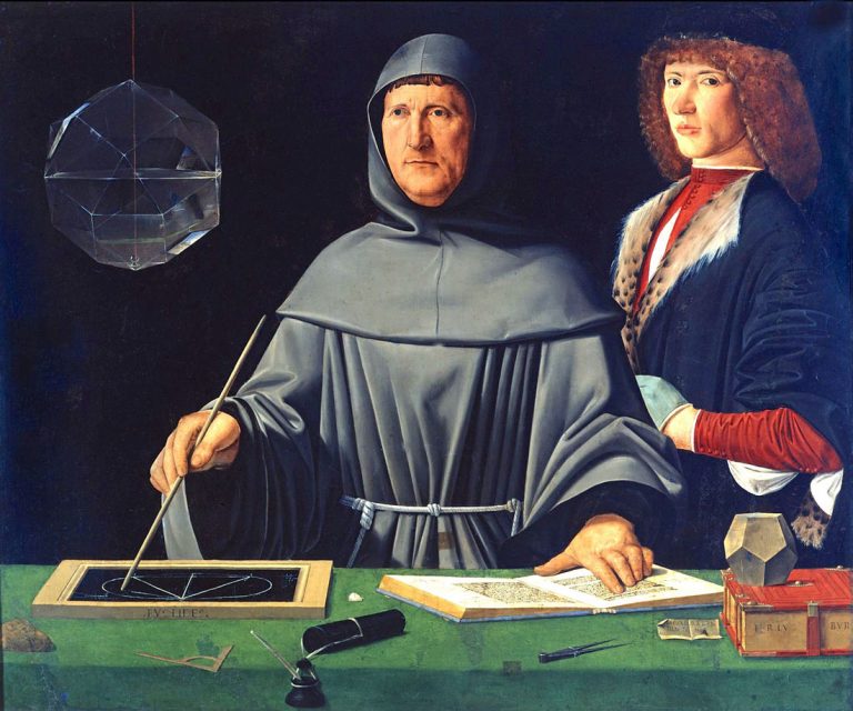 Galileo e la luna luca pacioli