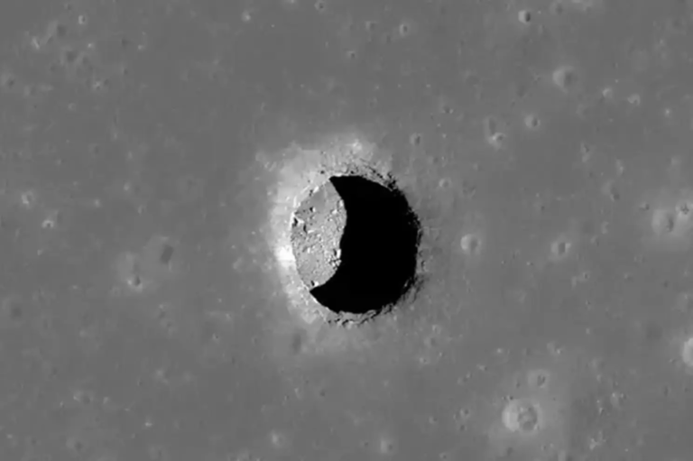 Alcune grotte lunari hanno temperature che le rendono abitabili