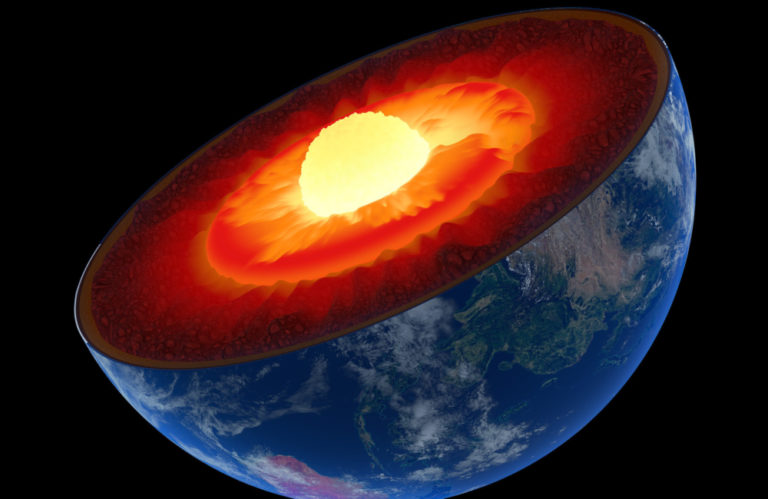 diamante capsula inerte centro della terra
